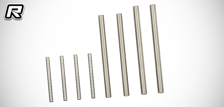 T-Works T4 & BD7 titanium suspension pin sets