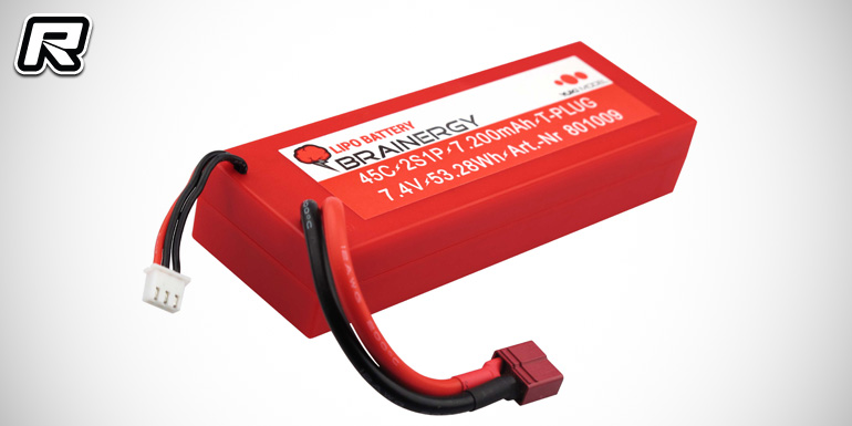 Yuki Model Brainergy 7200mAh 2S LiPo battery