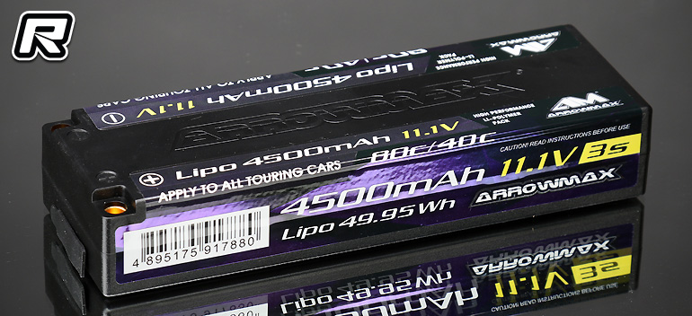 Arrowmax 4500mAh 11.1V 40C LiPo battery pack