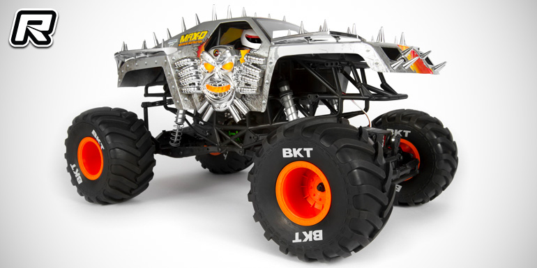 Axial SMT10 Max-D Monster Jam 1/10th scale RTR truck.