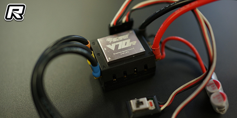 Carisma V70R sensored micro brushless ESC & motor