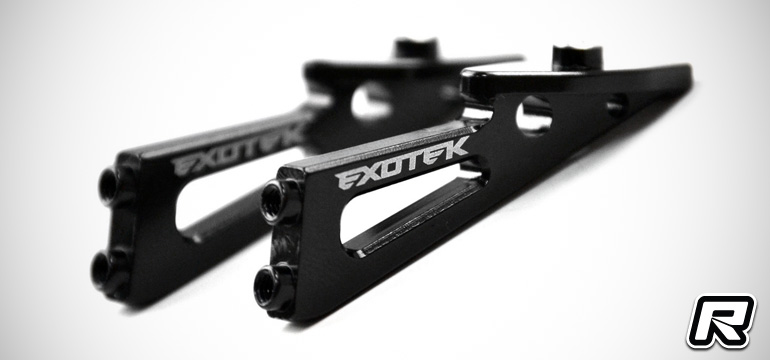 Exotek B6 wing mounts, Ti front axles & wheel hexes