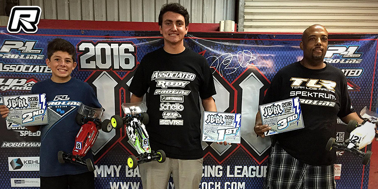 Jake Mayo wins at JBRL Electric Series Rd7