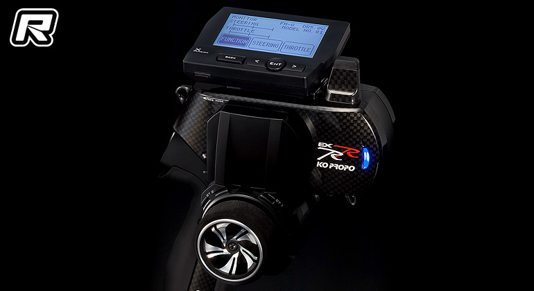 KO Propo EX-RR 2.4GHz 4-channel radio system - Red RC
