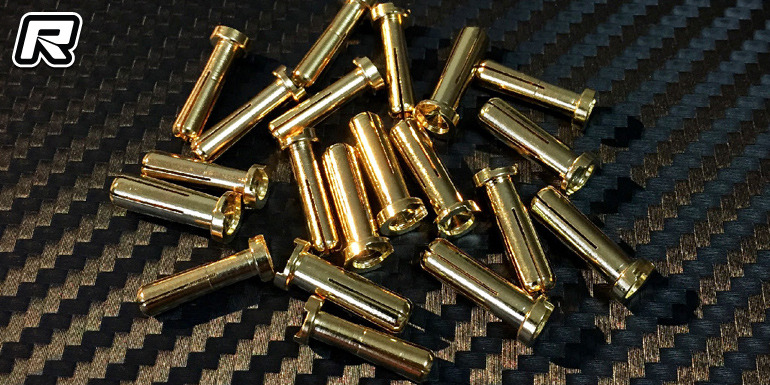 Modify 4mm & 5mm bullet-type gold-plated connectors