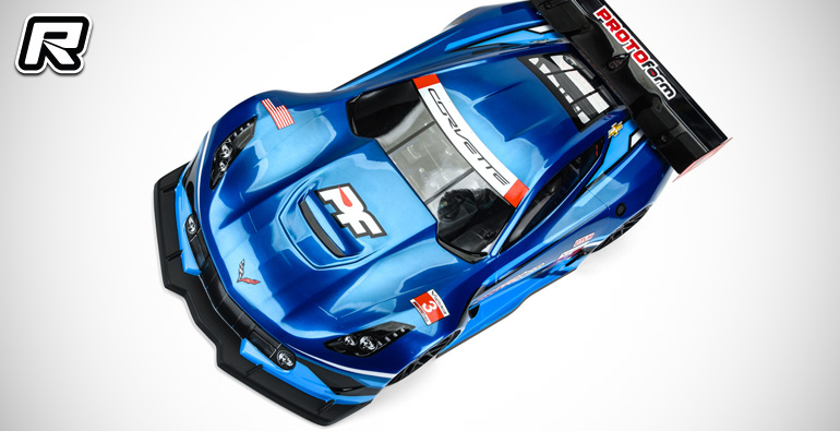 Protoform Corvette C7.R 1/8th GT1 SWB bodyshell