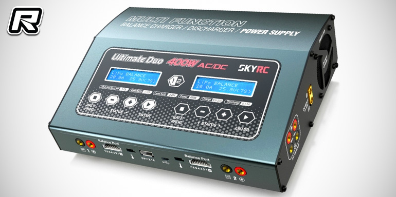 SkyRC Ultimate Duo 400W AC/DC multi charger