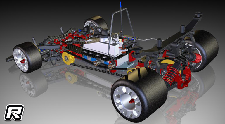 Capricorn reveal Lab C803 1/8th nitro on-road kit