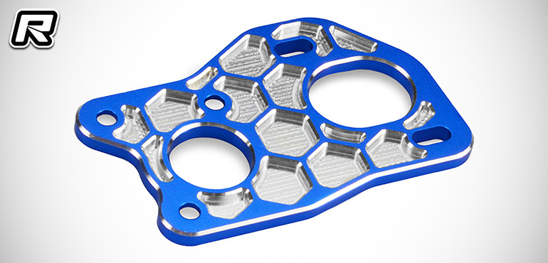 JConcepts B6 3-gear Honeycomb laydown motor plate