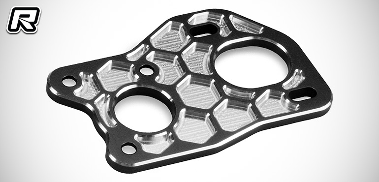 JConcepts B6 3-gear Honeycomb laydown motor plate