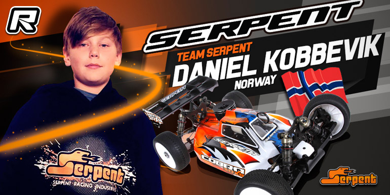 Daniel Kobbevik joins Serpent 1/8th off-road team