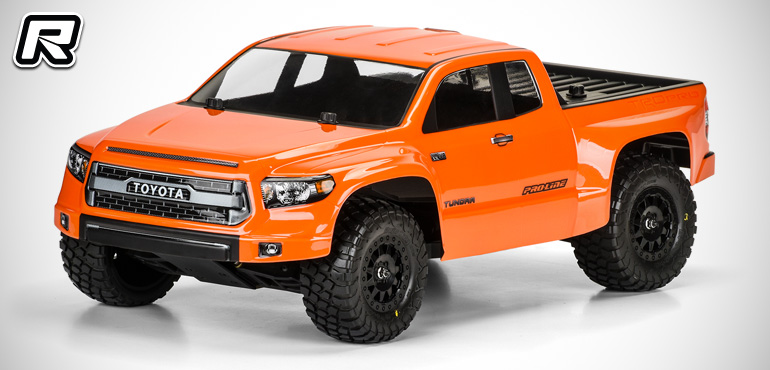 ‪Pro-Line Toyota Tundra TRD true scale bodyshell‬