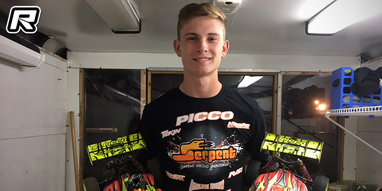 Griffin Hanna wins Pro Nitro Buggy at Scaretacular race