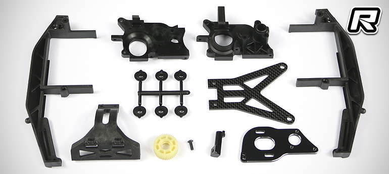 Serpent SRX2 MidHybrid chassis & gearbox sets