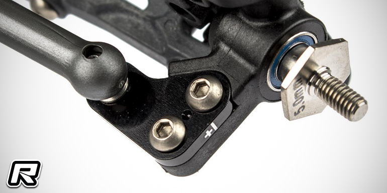 Associated B6 +1 steering block arms & hard side rails