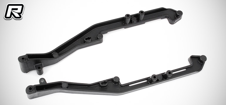 Associated B6 +1 steering block arms & hard side rails