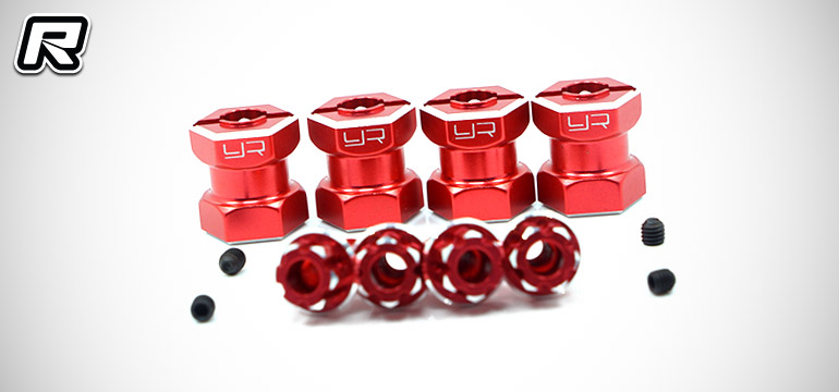 Yeah Racing 15mm offset aluminium hex adapters 