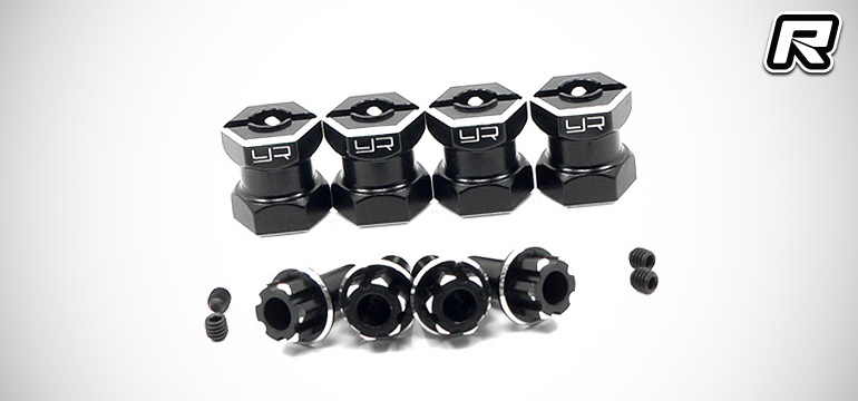 Yeah Racing 15mm offset aluminium hex adapters 