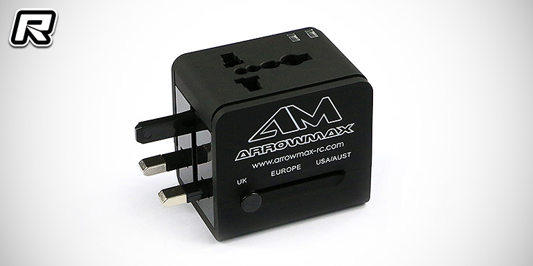Arrowmax multi-nation travel adapter