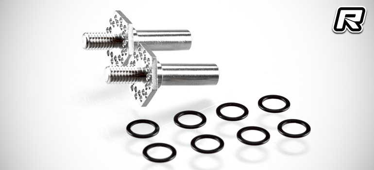 RDRP B6-series titanium front axle set