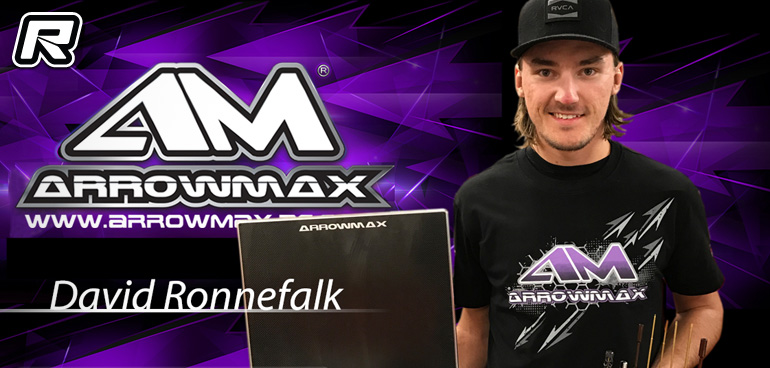 Arrowmax sign World Champion David Ronnefalk