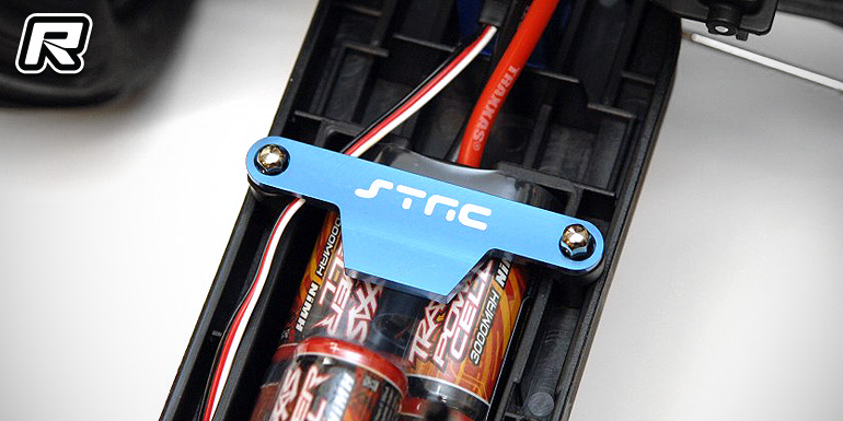 STRC Traxxas 2WD front brace & battery hold down