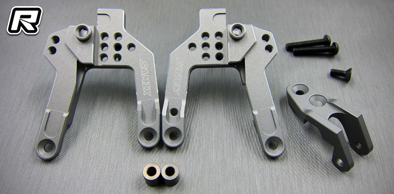 Samix SCX10 II aluminium front shock plate