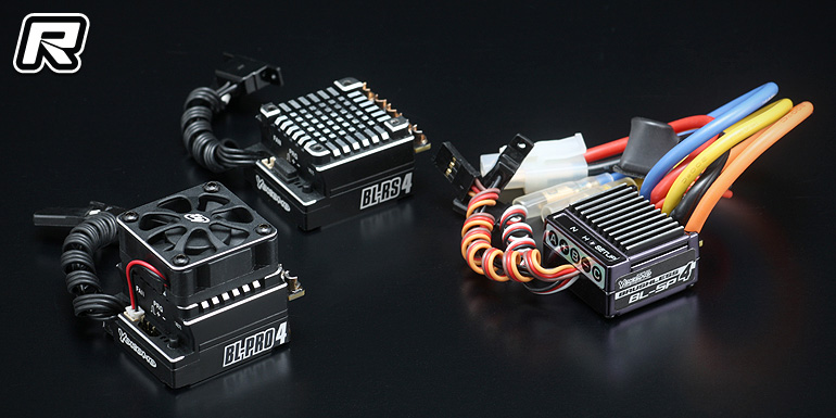 Yokomo BL4 series brushless speed controllers