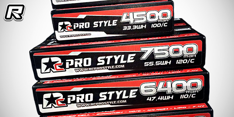 RC Prostyle LiPo battery packs