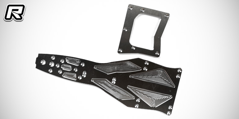 regen sterk Ontleden Rocket RC F1 aluminium chassis & lower pod plate - Red RC