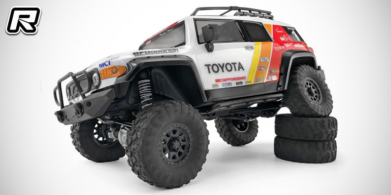 Red RC HPI Racing Toyota FJ Cruiser body set