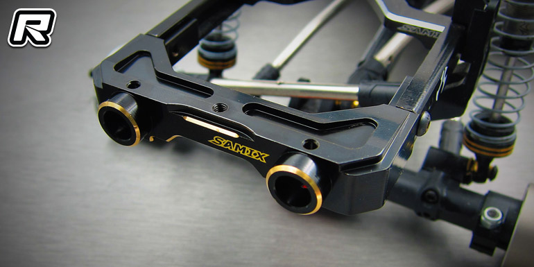 Supporto Paraurti Posteriore In Alluminio Per Axial SCX10 II 1/10 - RC Model Machined
