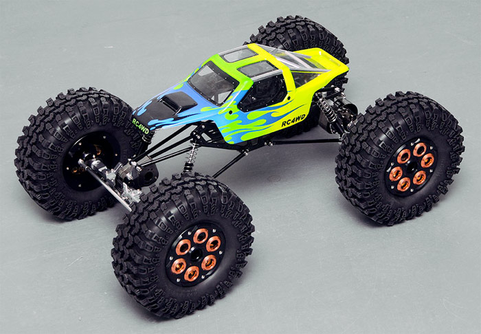 Red RC » RC4WD Rockbull 1/8 scale competition crawler