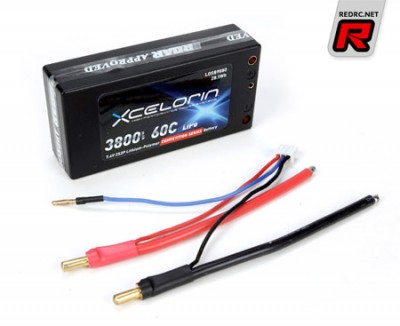 Red RC » Xcelroin 96mm 7.4V 3800mAh 2S2P LiPo pack