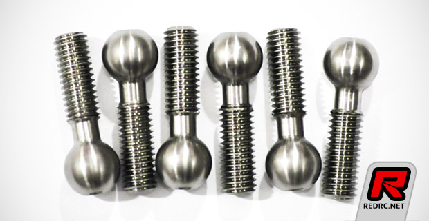 thumbnail image 2 of Brass O Model Railroads & Trains Club 5 HD Brass Shock Bushing/Pivot Balls Ni Plated For Element Rc Enduro Custom Brass HO Model Railroad Locomotives 2 of 14