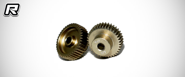 American Line AML 64 Pitch 32 Tooth Solid Brass Spur Pinion Gear With Set Screw