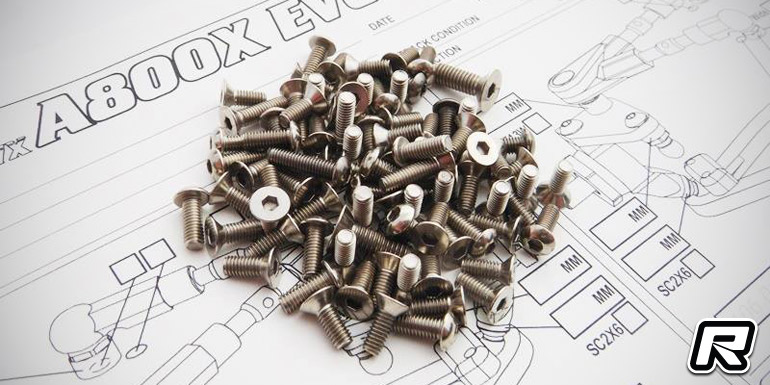 Red RC » Hiro Seiko introduce new on-road lightweight screw sets
