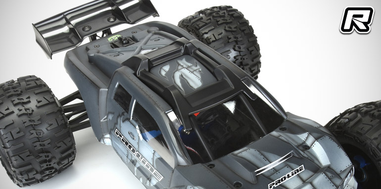 Red RC Pro Line Brute E Revo Kraton body shells