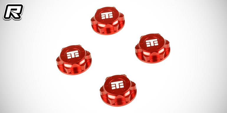 Red Rc Tekno Rc Captured 17mm Wheel Nuts 