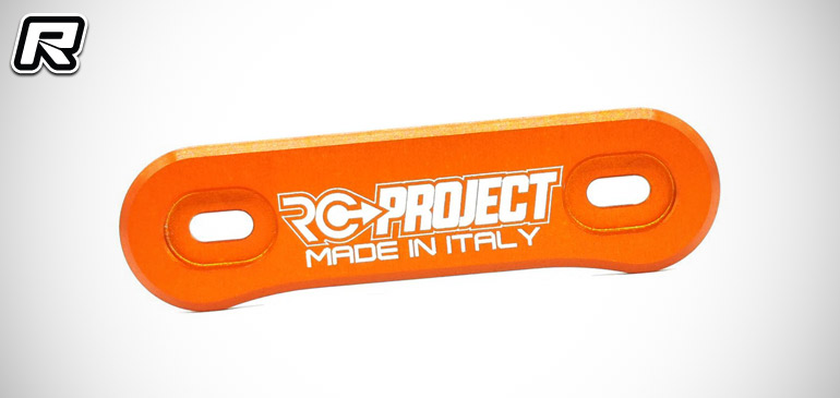 RC Project One Piece Wing Button in Ergal 7075 T6 Blue