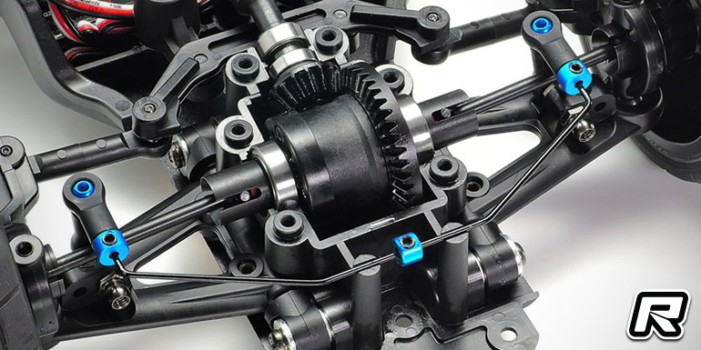 Red RC » Tamiya TC-01 anti-roll bars & alloy rocker arm set