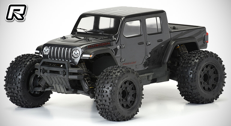 Red RC Pro Line Jeep Gladiator Rubicon for Stampede Granite