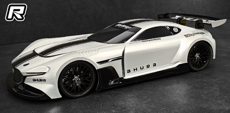 Red RC Bittydesign Ahura 1 10 GT 190mm body shell