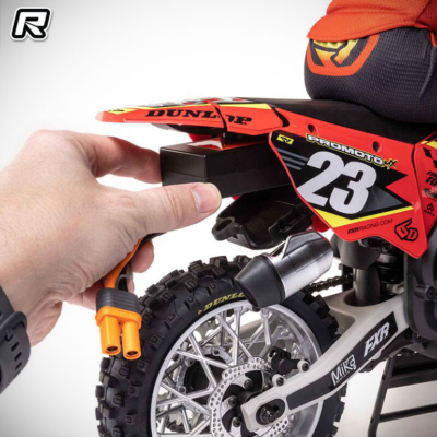 Chaîne Moto RC Losi 1/4 Promoto MX - Acier Au Manganèse 70 Maillons, Pièce De Rechange #LOS262000
