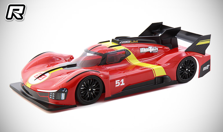 Red RC MonTech 499 LM 1 10 190mm body