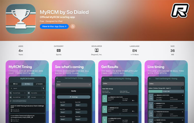 Red RC » MyRCM Race Timing App